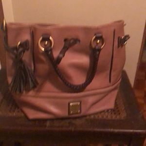 Dooney&Burke leather bucket bag